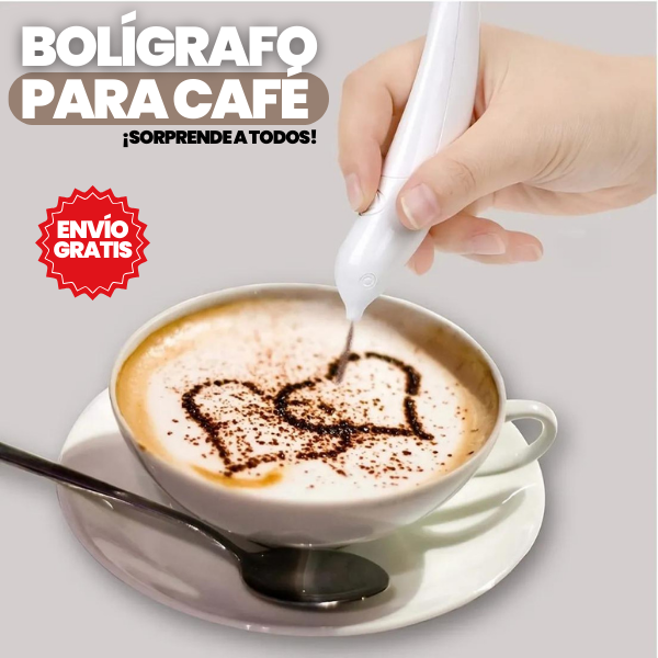 COFFEE DECORATED PEN + FREE SHIPPING 
