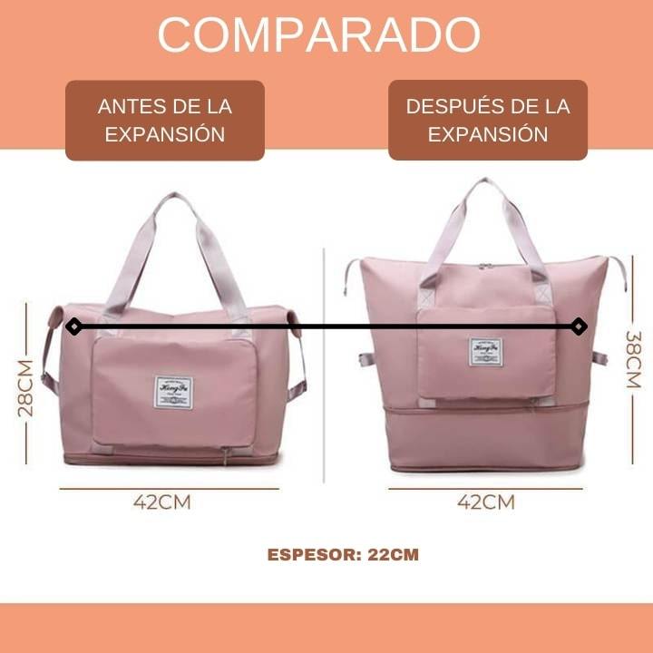 Travel Bag: Multifunctional Expandable!