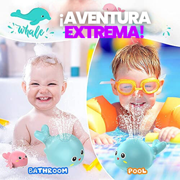 WATER SPRAYING WHALE + FREE SHIPPING