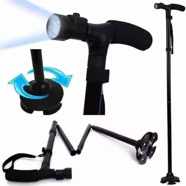 Folding Walking Stick: Stability and Safety at Every Step + Free Shipping 