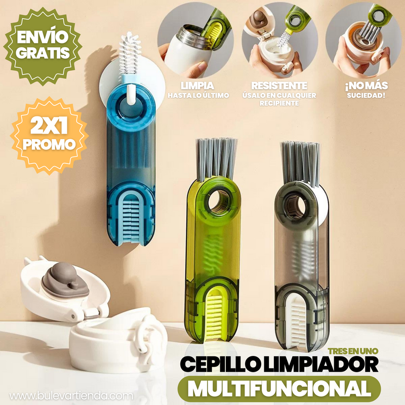 2x1 Buy one get two Three-in-one multifunctional cleaning brush + Free shipping