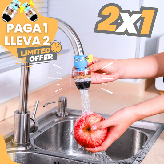 (2x1) Faucet Filter Purifier Layers