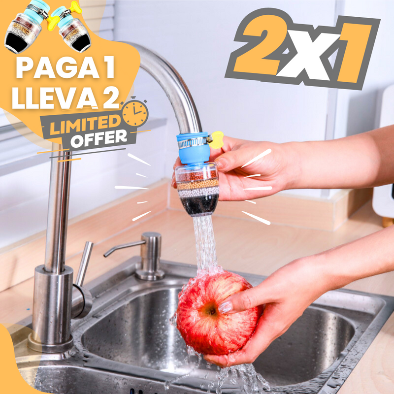 (2x1) Faucet Filter Purifier Layers