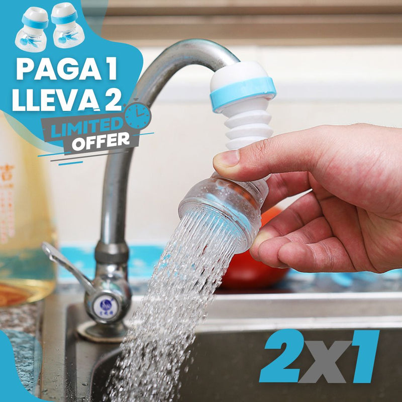 (2x1) Rotating Filter and Water Purifier + Free Shipping 