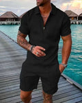 Short Sleeve POLO Shirt+Shorts