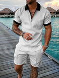 Short Sleeve POLO Shirt+Shorts
