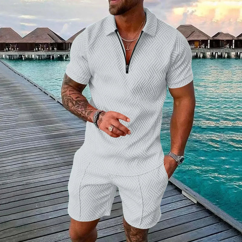 Short Sleeve POLO Shirt+Shorts