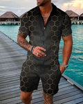 Short Sleeve POLO Shirt+Shorts