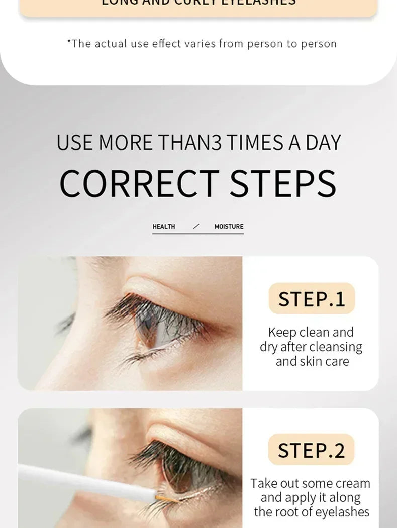 Eyelash growth
